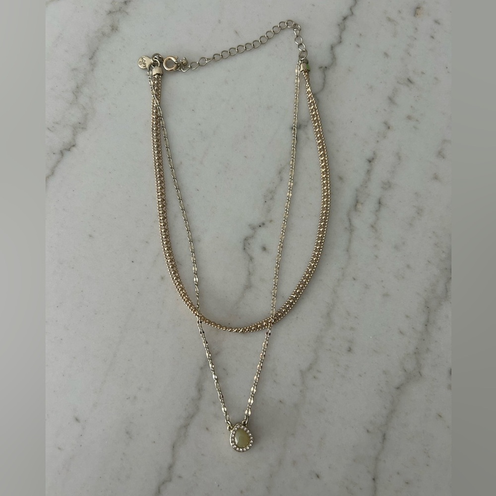 LOFT Gold Layered Necklace